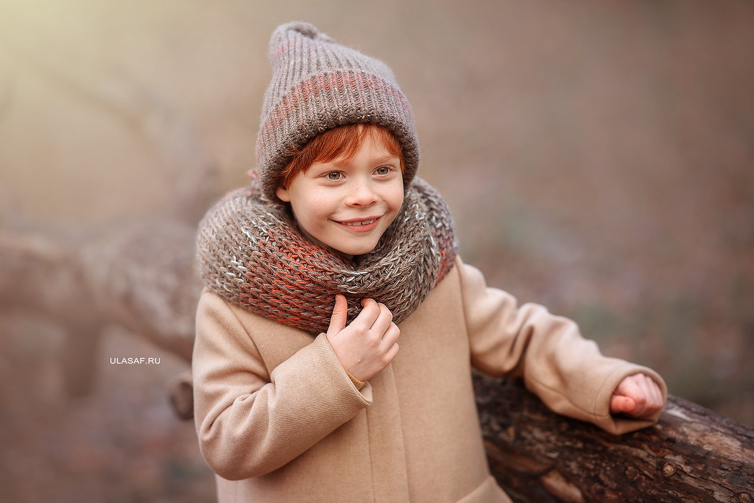 портрет, осень, мальчик, boy, autumn, лес, солнышко, лучи, sun, happy, happiness, сказка, волшебство, magik, рыжий, рыжик, red, зима, winter, Юлия Сафо