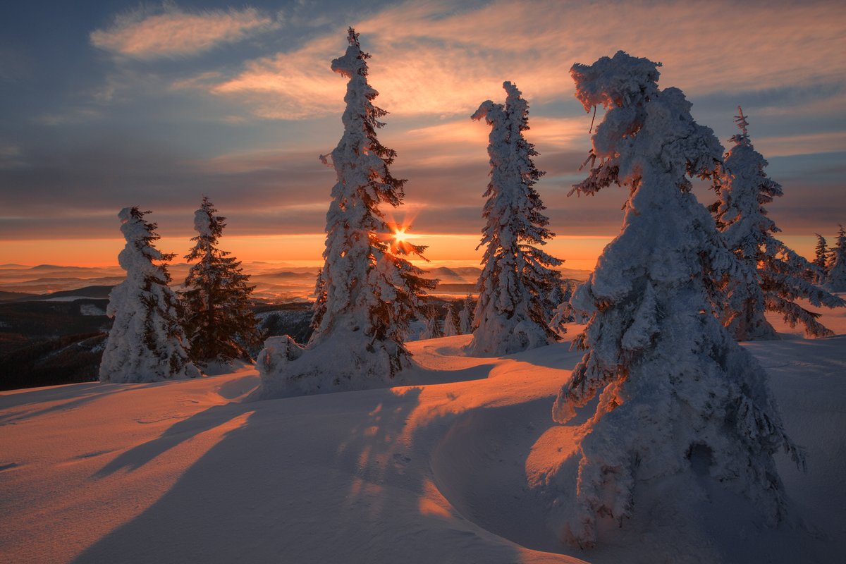 landscape,canon,sunrise,winter, Iza i Darek Mitręga