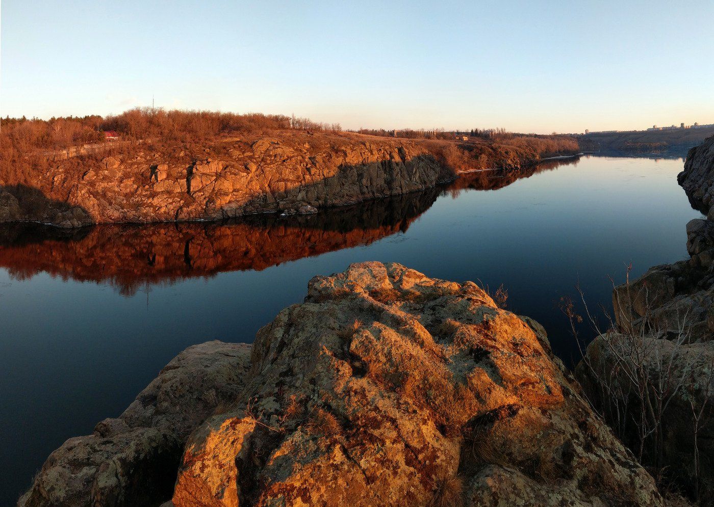 река,днепр,пейзаж,скалы,берег,landscape,хортица, Сергей Богачёв