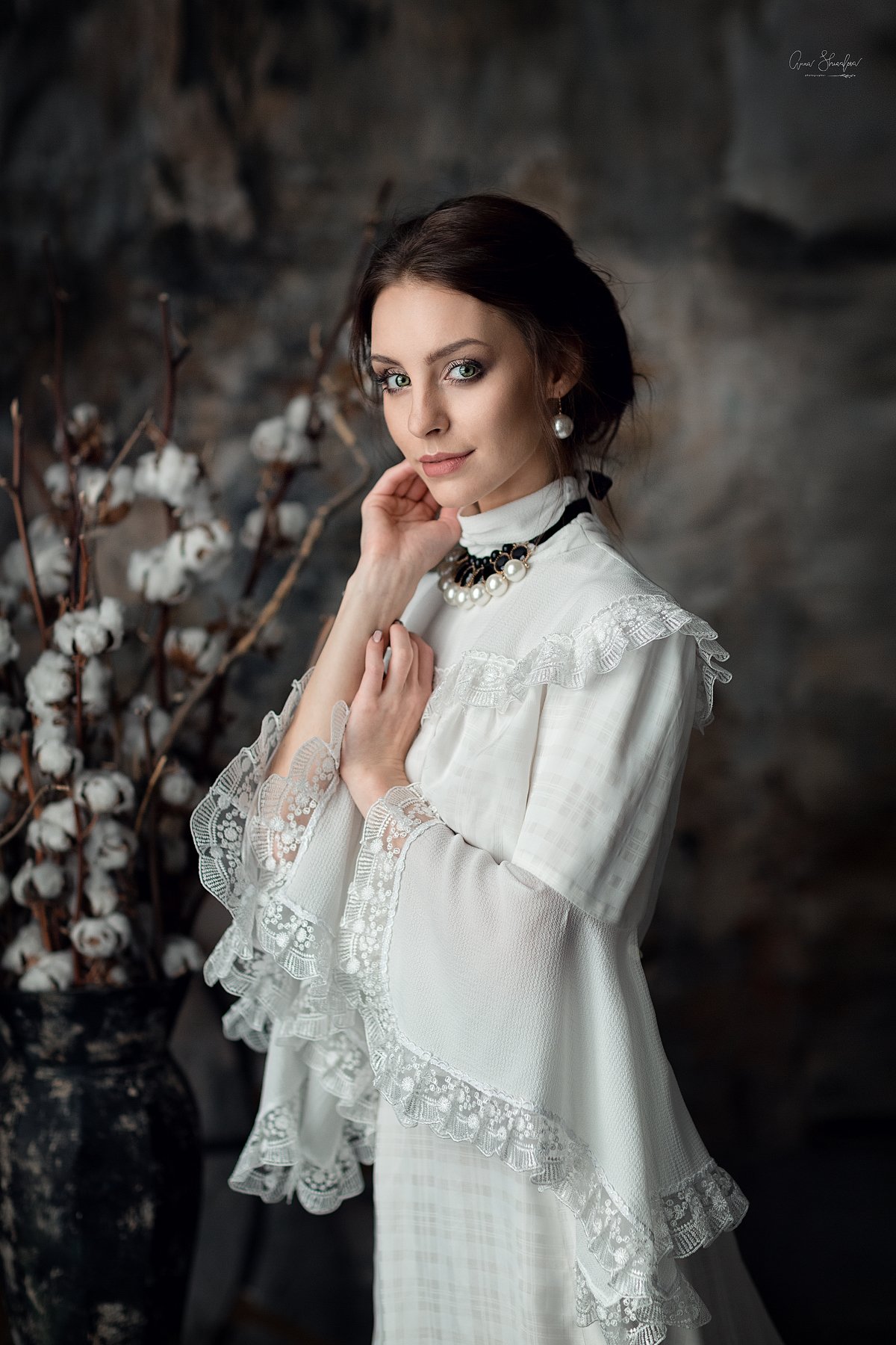 портрет красота девушка арт, Анна Шувалова