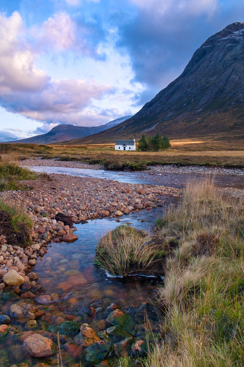 scotland, glencoe, highlands, portrait orientation, colour, autumn, Martin Ziaja Photography
