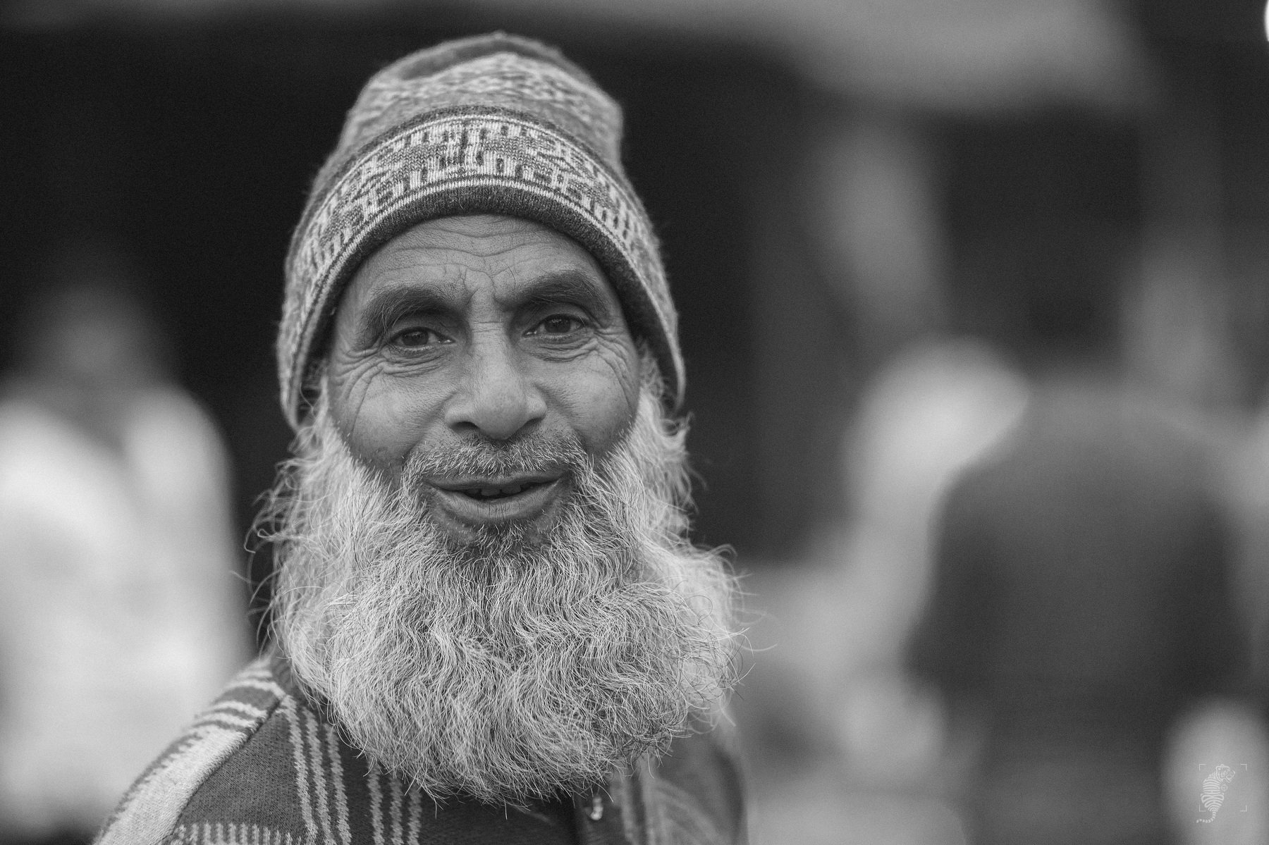 India, People, portrait, Man, Old Man, Candid B/W, monochrome, Abhijit D
