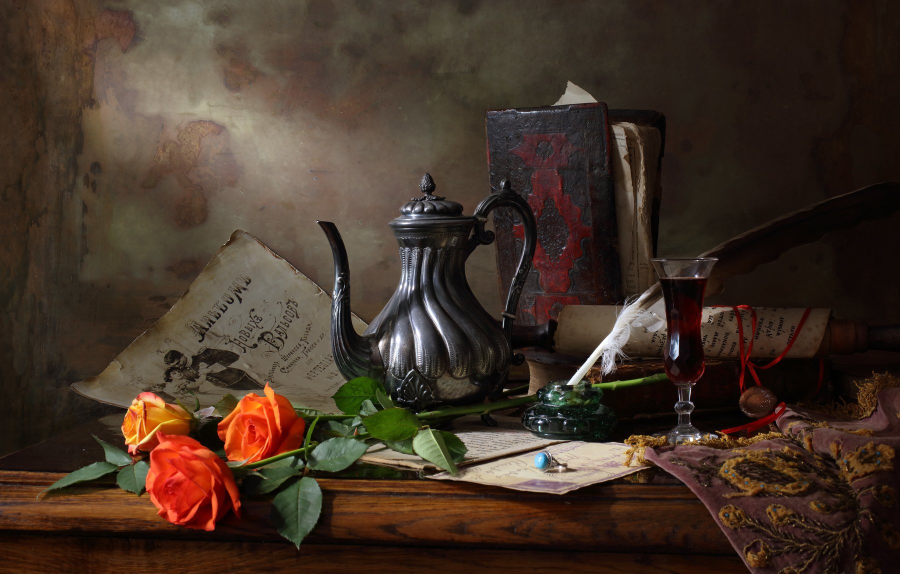 розы, цветы, книги, свет, Андрей Морозов