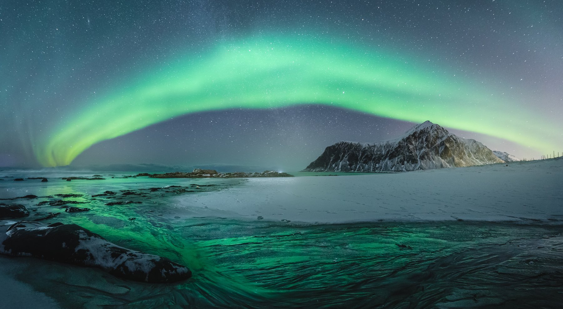aurora,northern lights,lofoten,norway,norwegian,winter,sky,night,green, Adrian Szatewicz