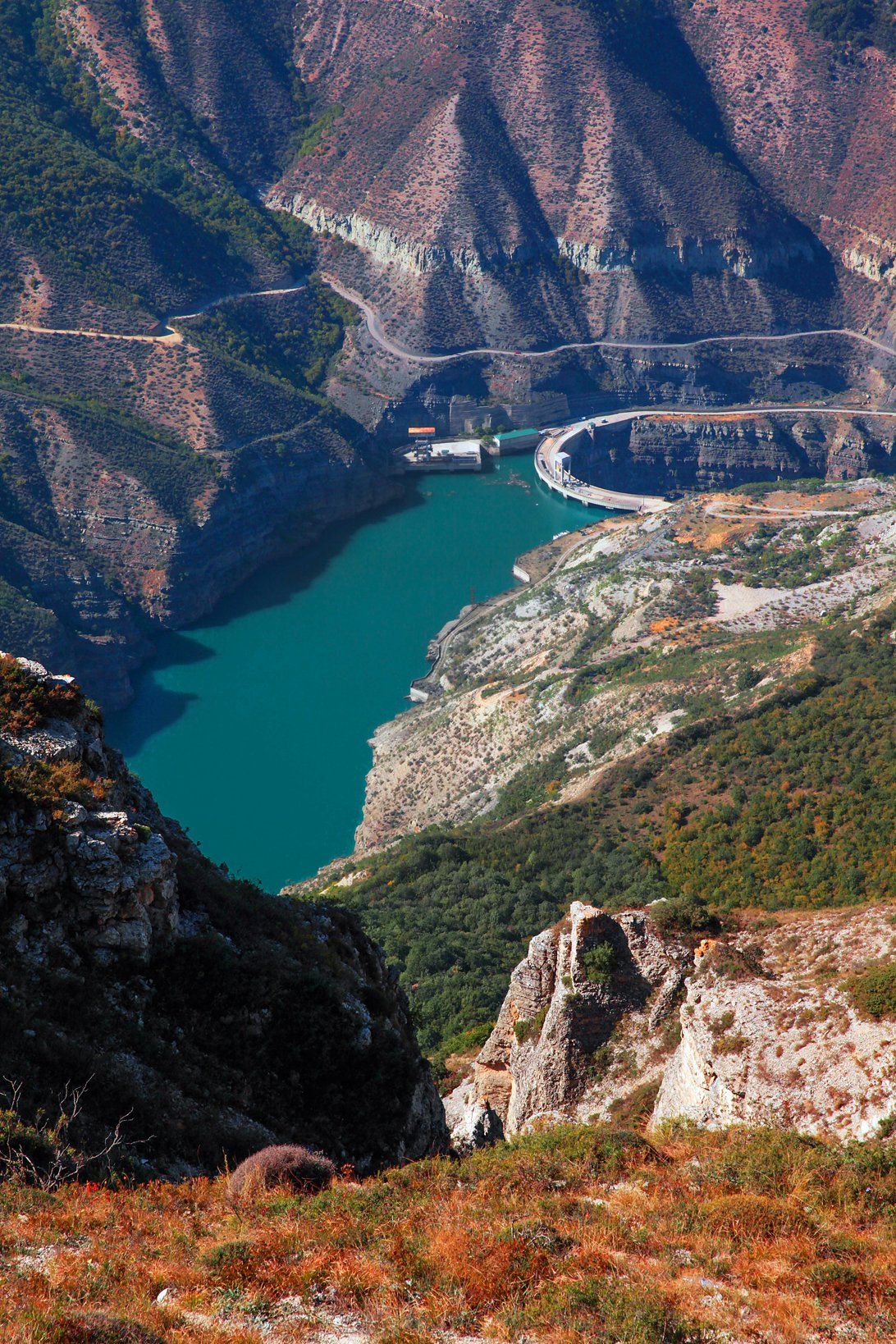 сулакский каньон,горы,река,осень,дагестан., Marat Magov