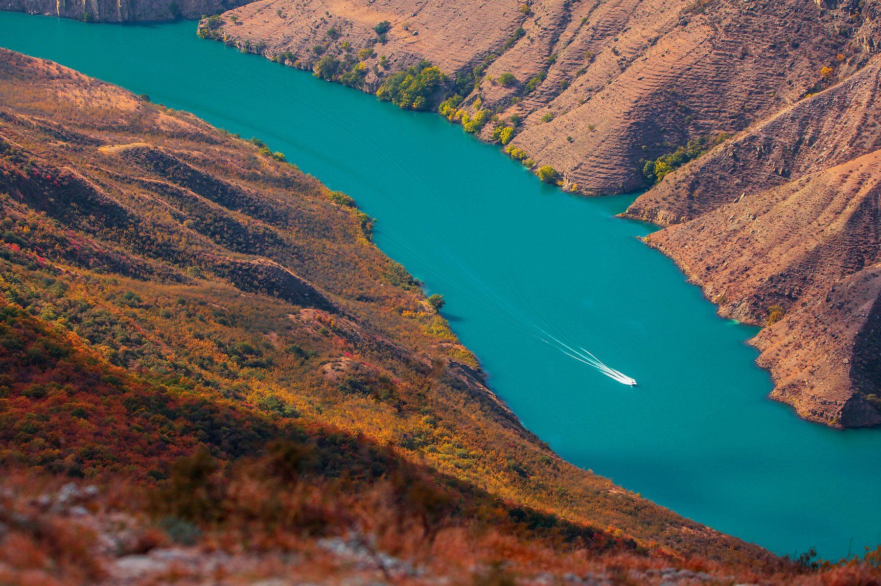 сулакский каньон,горы,река,осень,дагестан., Marat Magov