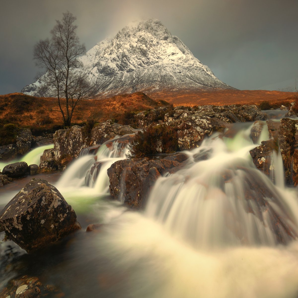 scotland,glencoe,waterfallas, Marek Biegalski