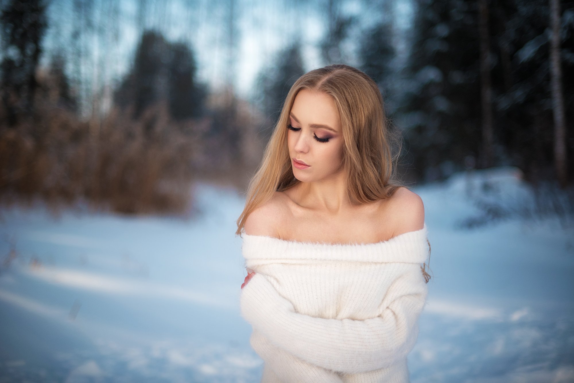 зима,снег,модель,cold, Сергей Калабушкин