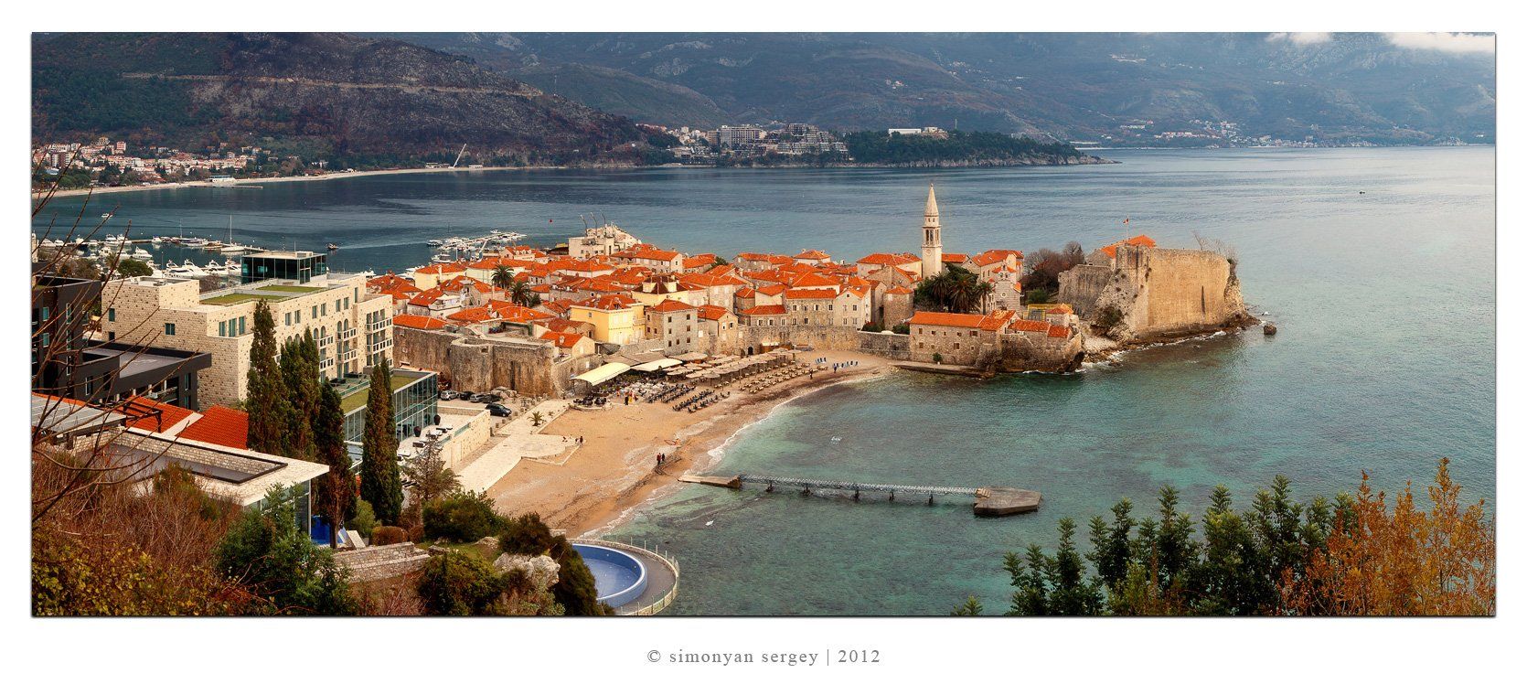 будва, черногория, зима, budva, montenegro, Симонян Сергей