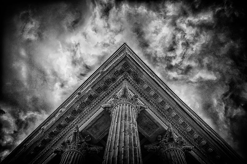 french pyramid simone zeffiro fine art photography black and white france architecture, Simone Zeffiro