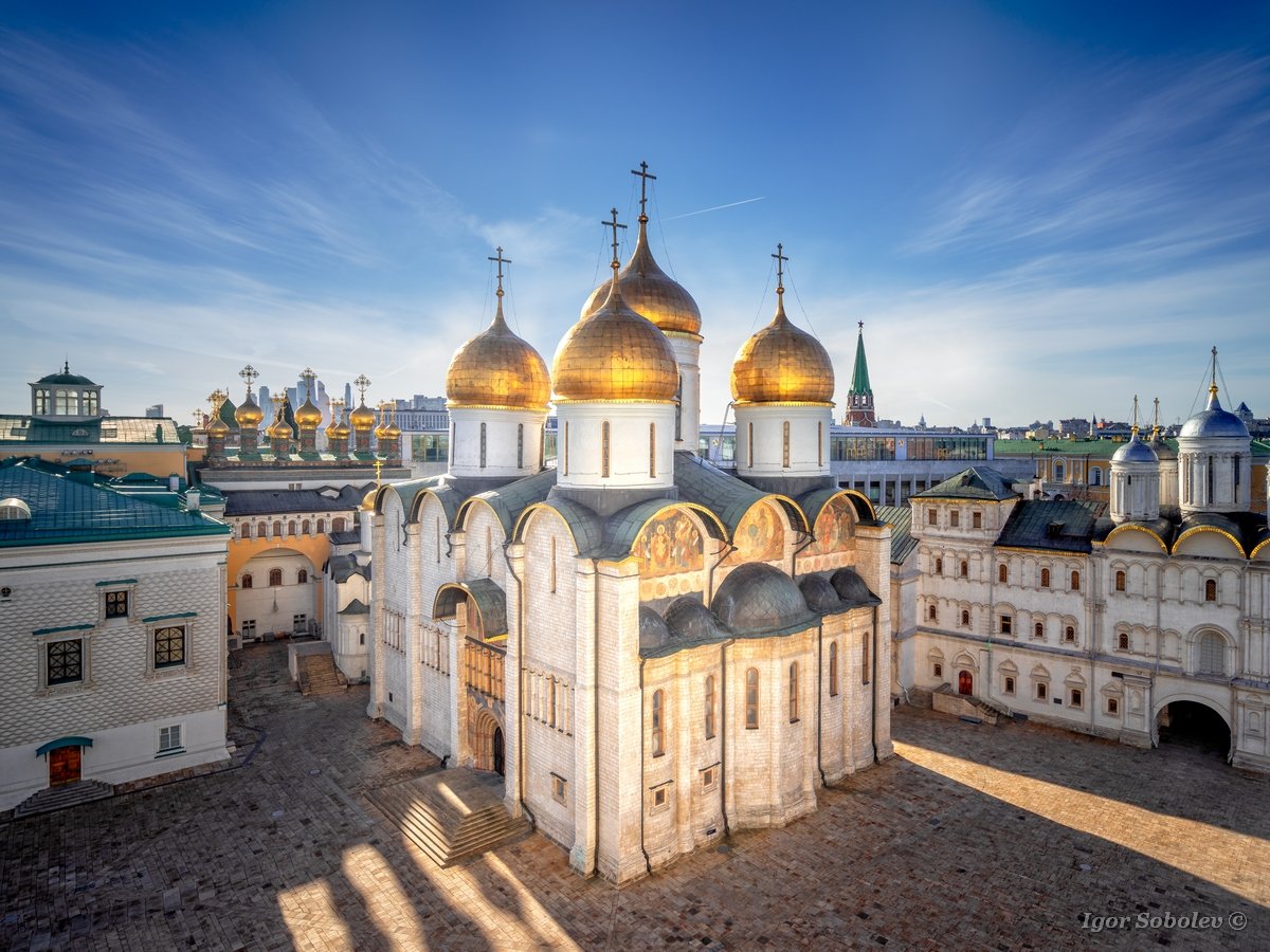 успенский собор, кремль, москва, assumption cathedral, kremlin, moscow, Игорь Соболев