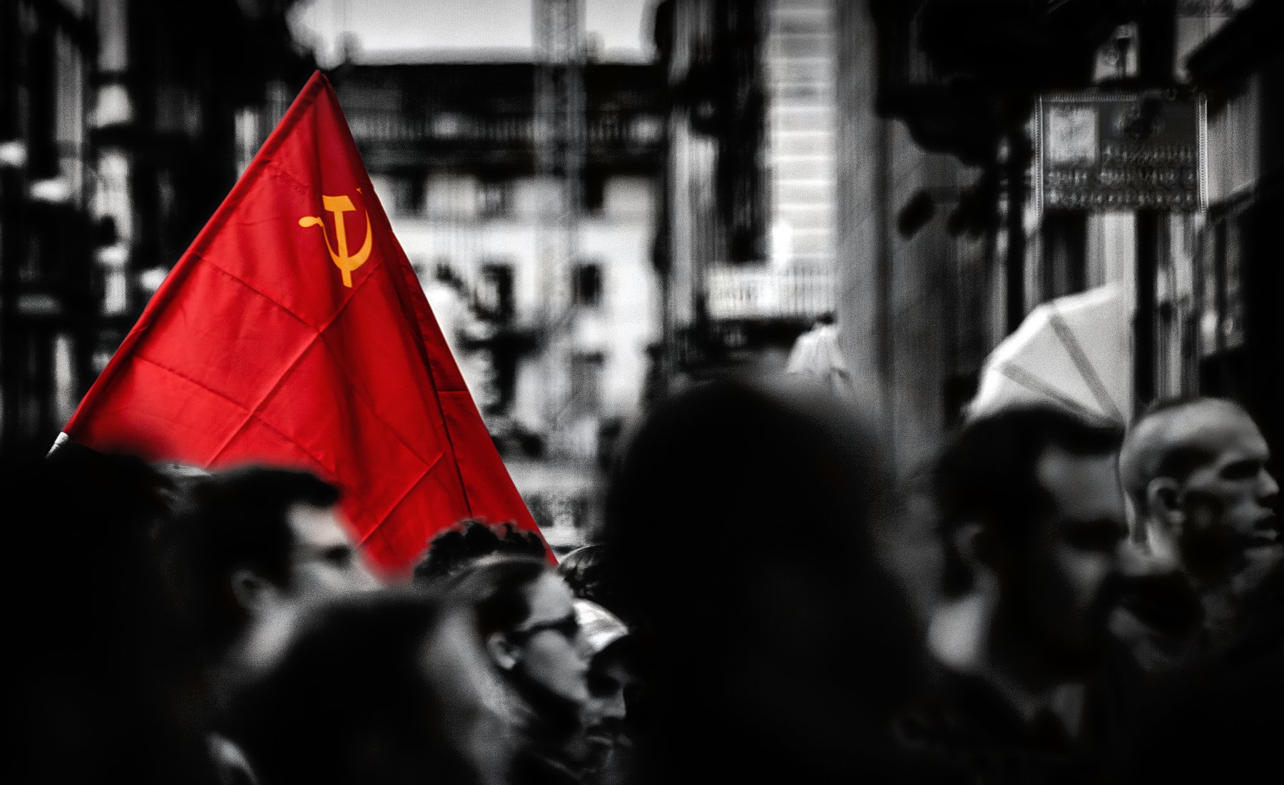 демонстрация, флаг, красный флаг, Александр Безмолитвенный