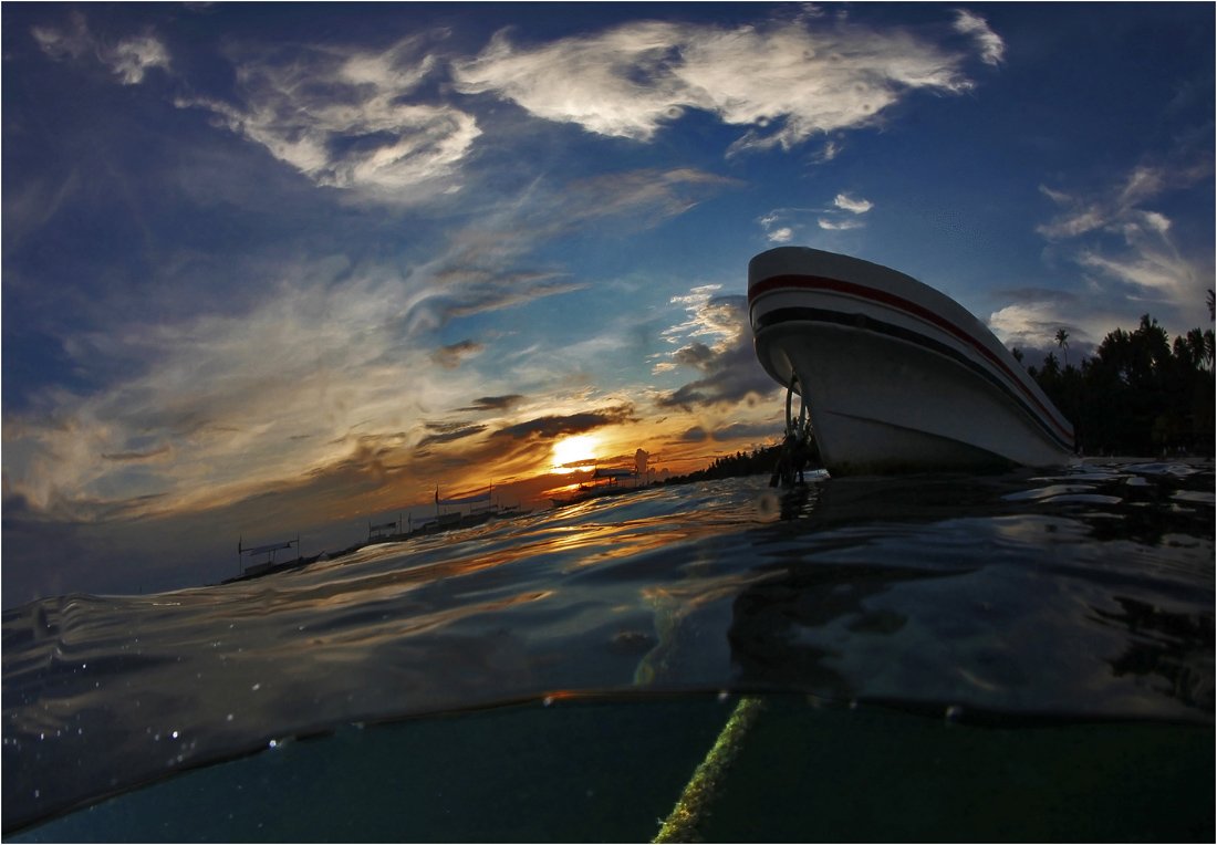 филиппины, остров панглао, на закате., Сергей Гаспарян