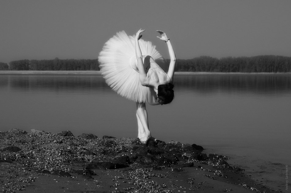 балерина, река, пейзаж, андрейларионов, Андрей Ларионов