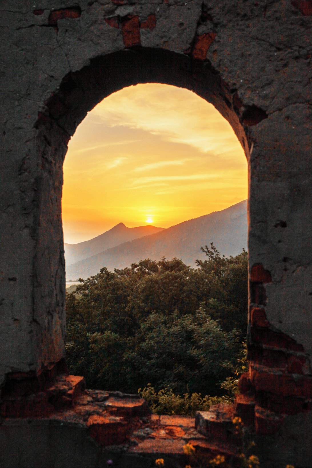 горы,рассвет,утро,окно,, Marat Magov