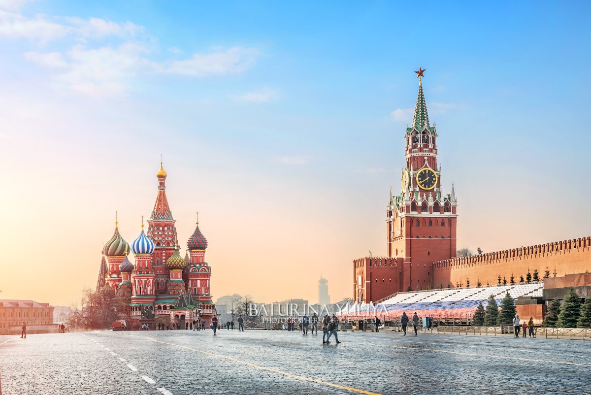 москва, красная площадь, кремль, собор василия блаженного, Юлия Батурина