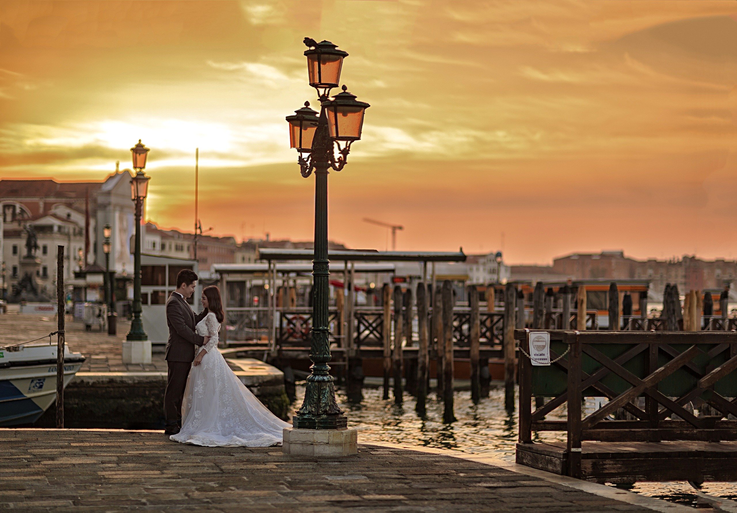 венеция, сан марко, площадь, закат, рассвет, свадьба, Екатерина