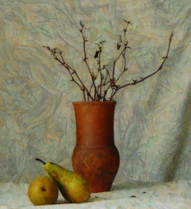 still-life, pears, Юлия Володина