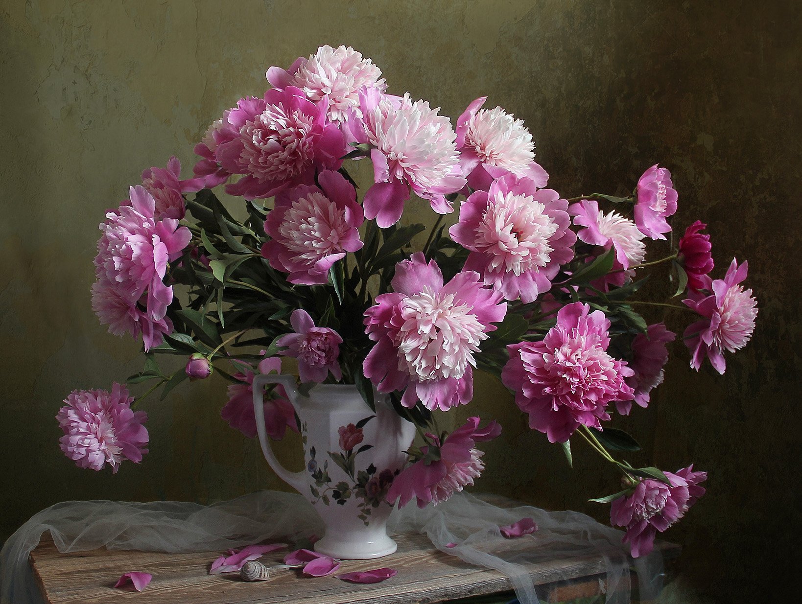весна, натюрморт, букет цветов, пионы, марина филатова, Марина Филатова