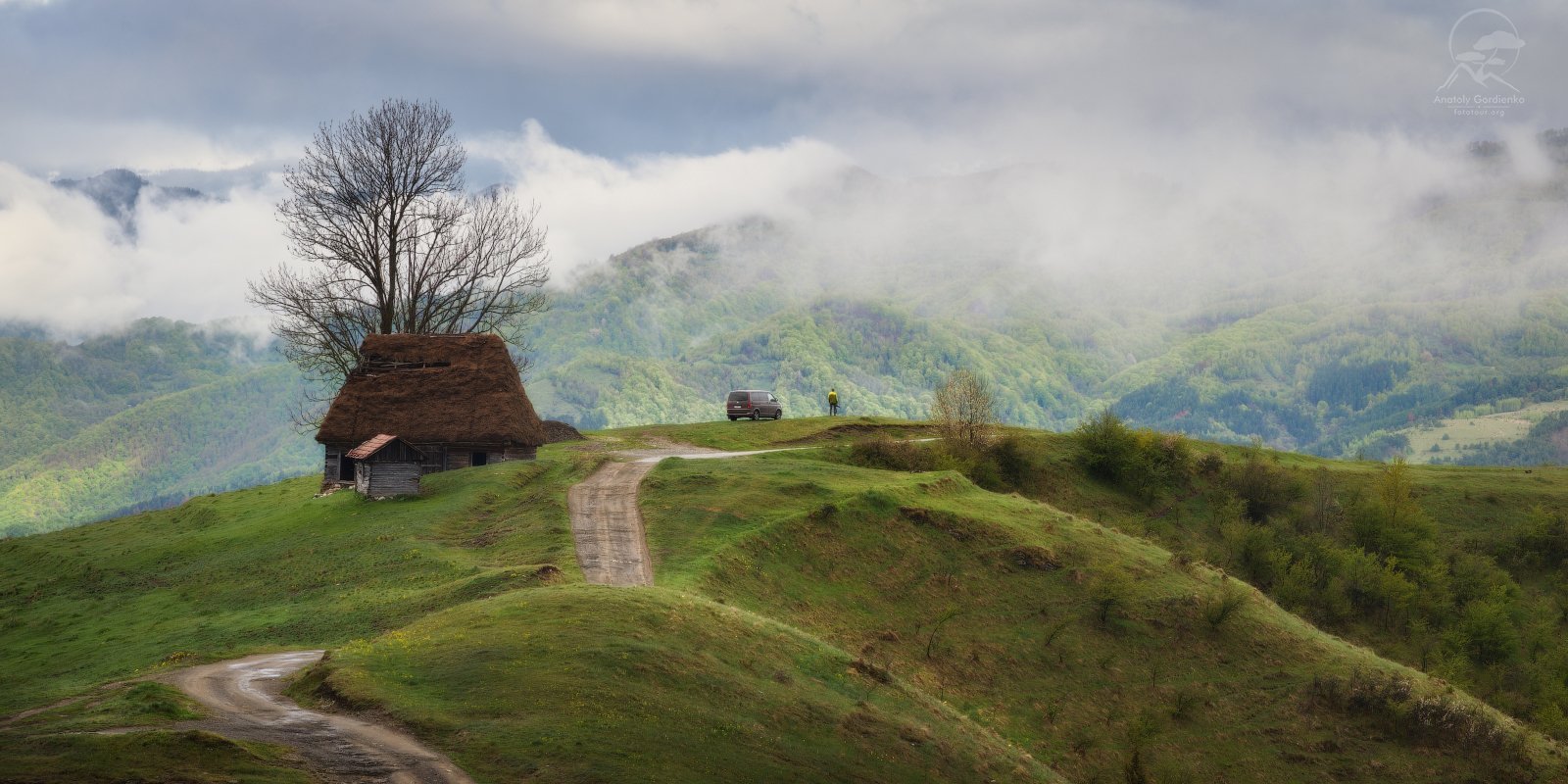 пейзаж, природа, горы, румыния, туман, Анатолий Гордиенко