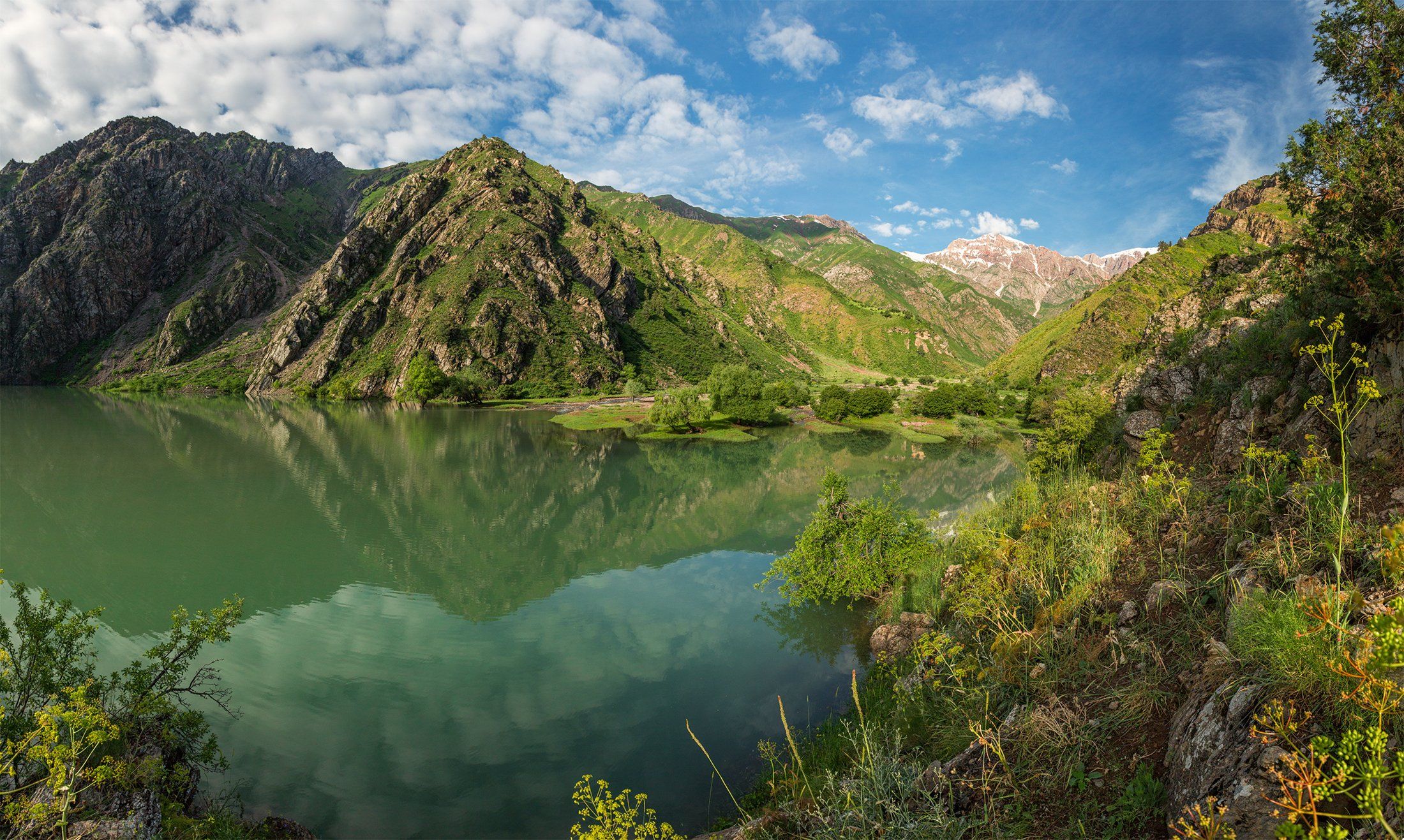 Урунгач, узбекистан, горное озеро, горы, Константин Маланин