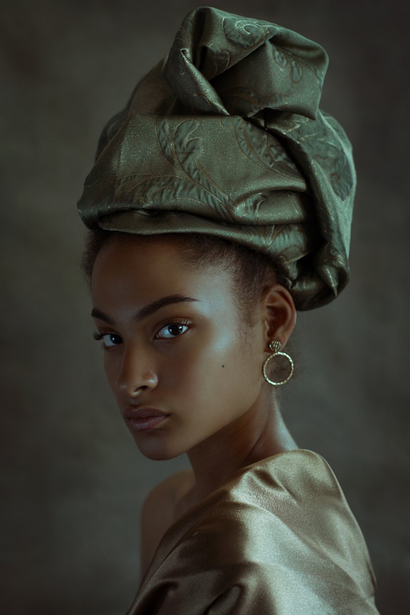 девушка портрет модель темнокожая гламур взгляд girl popular art model woman beautiful studio african South Africa, Валерия Матирная