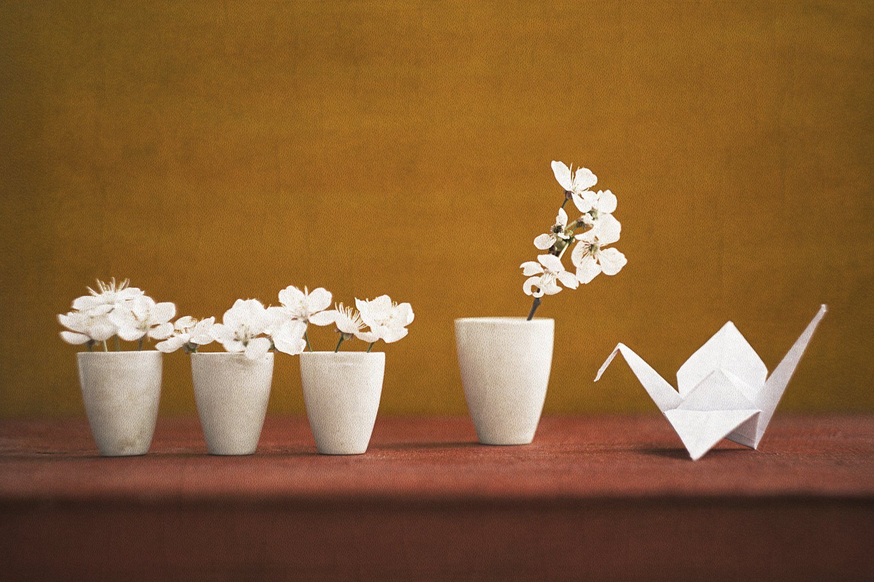 натюрморт, бумажный журавлик, память, япония, садако, Ольга Алексейчик