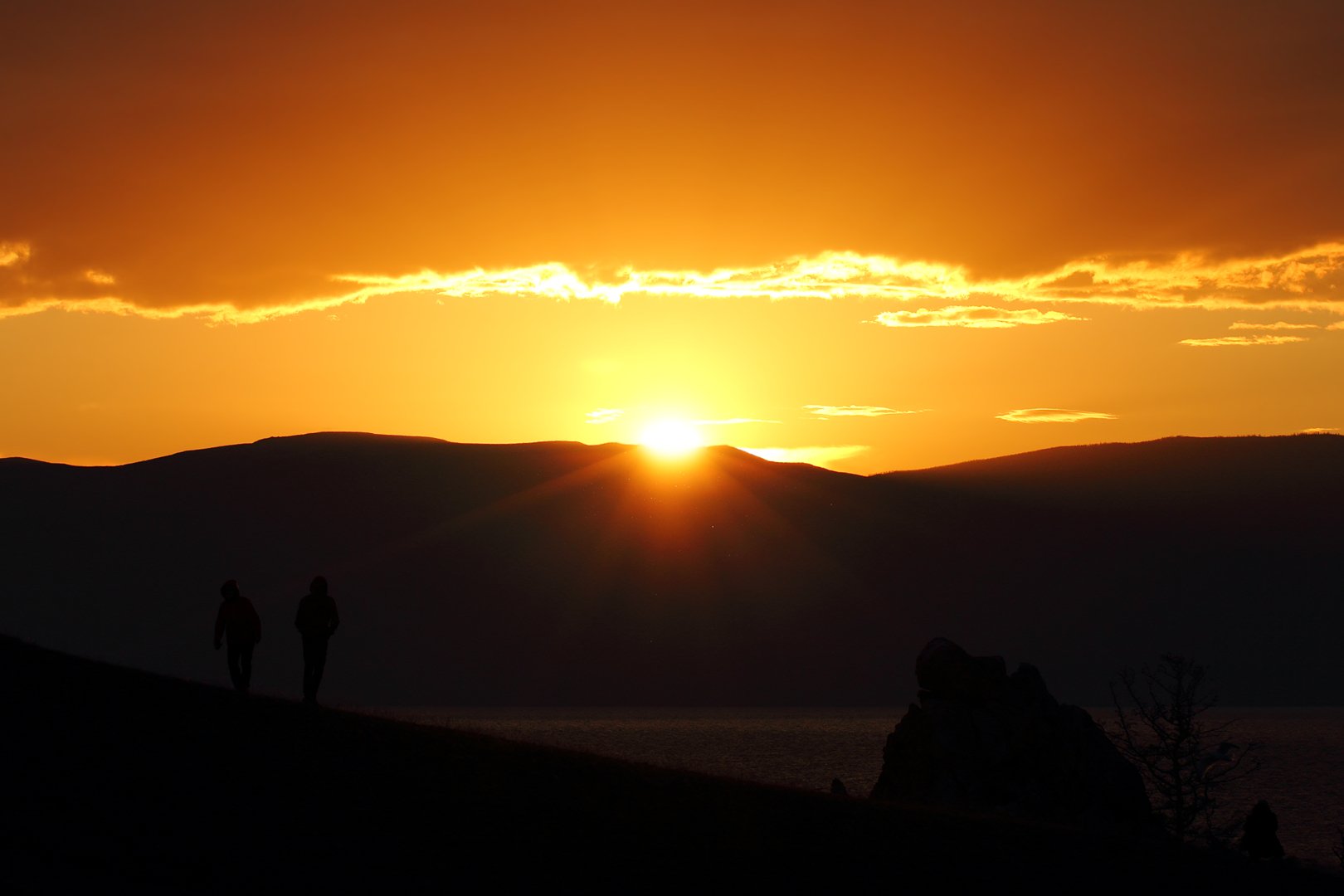 заход, солнце, небо, облака, лучи, sunset, rays, sky, clouds, island, Дмитрий Салтыков