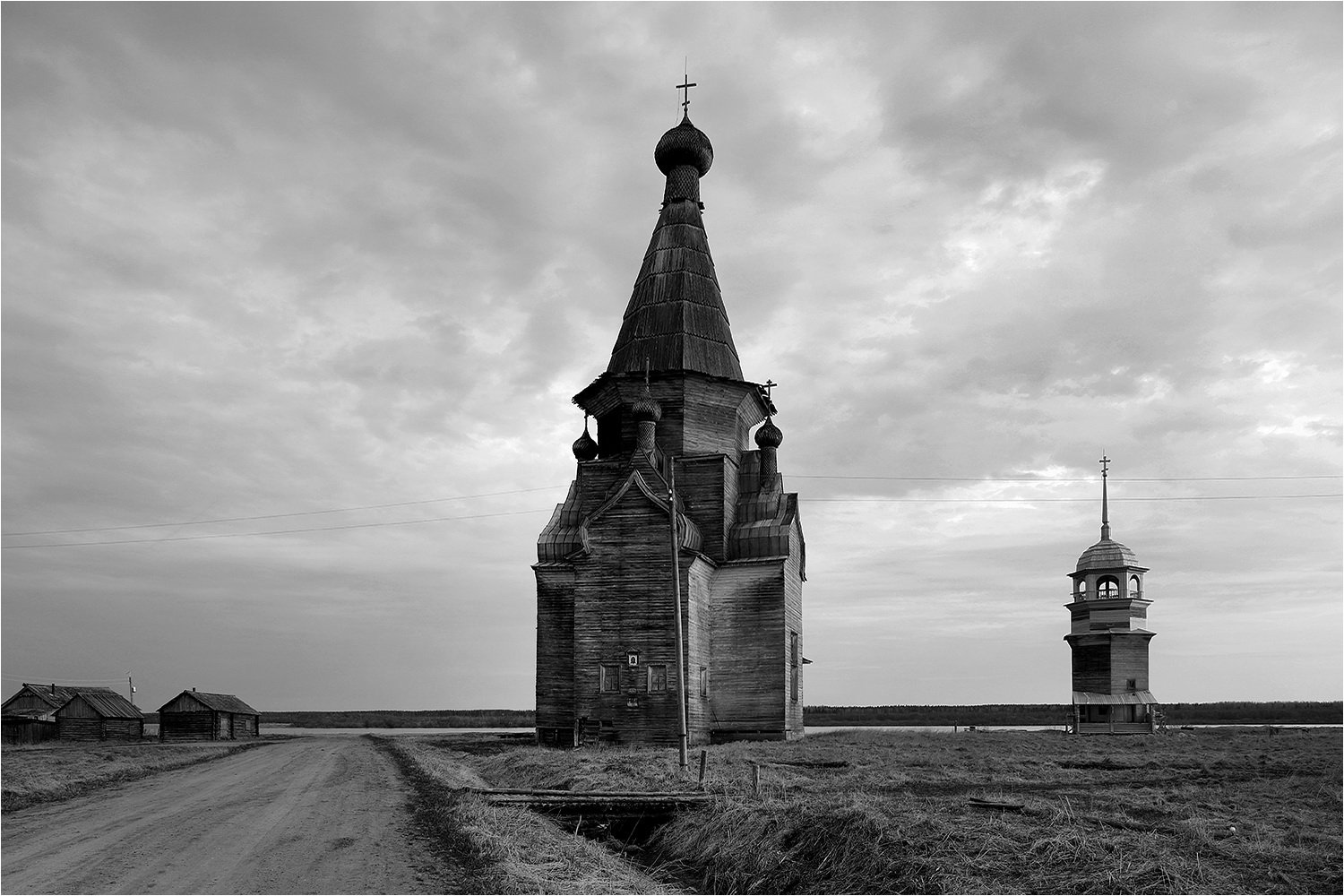 ч\б, север, онега, деревянная архитектура, храм,, Victor Pechenev