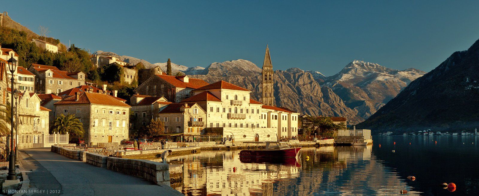 montenegro, perast, Адриатика, Горы, Европа, Море, пераст, черногория, Симонян Сергей