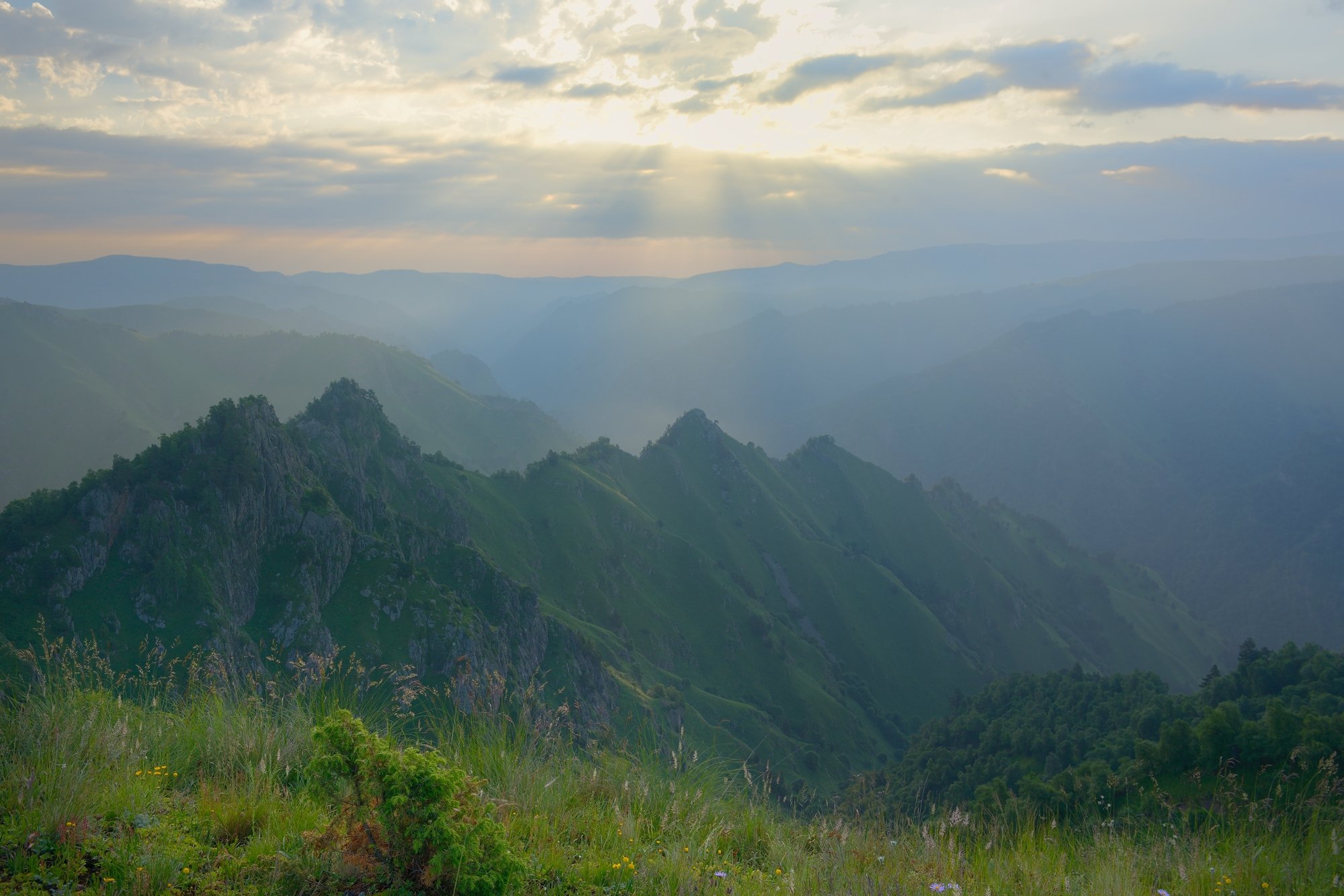 горы лето кавказ кбр, Александр Жарников