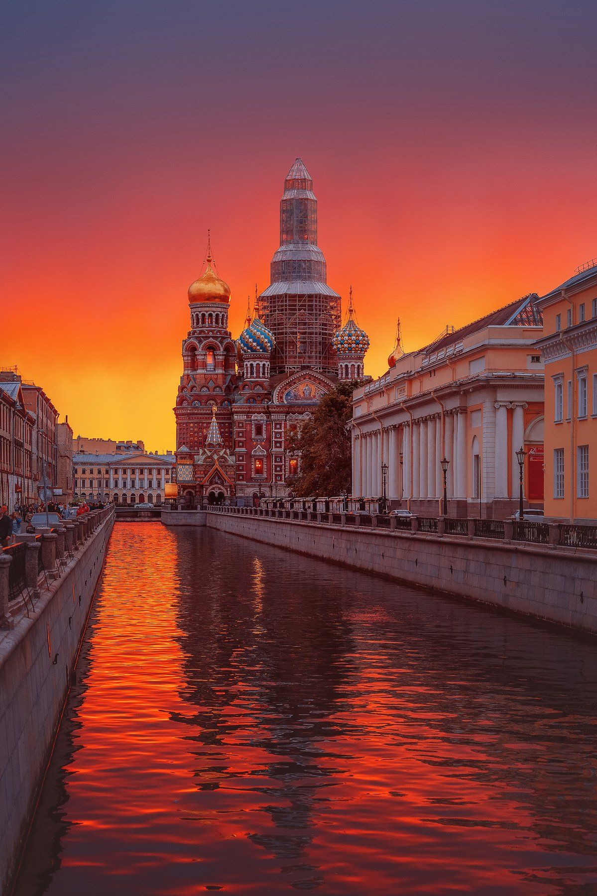 санкт петербург, питер, петербург, спас на крови, достопримечательность, рассвет, архитектура, Анастасия Мазурева