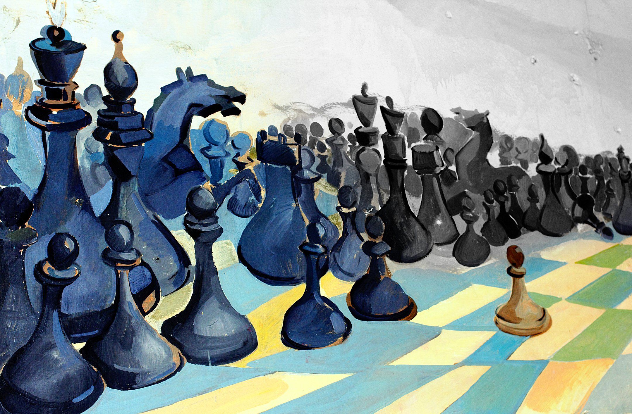 одиночка, концепция, фигуры, шахматы, outcast, loner, concept, figures, parties, chess, Дмитрий Салтыков