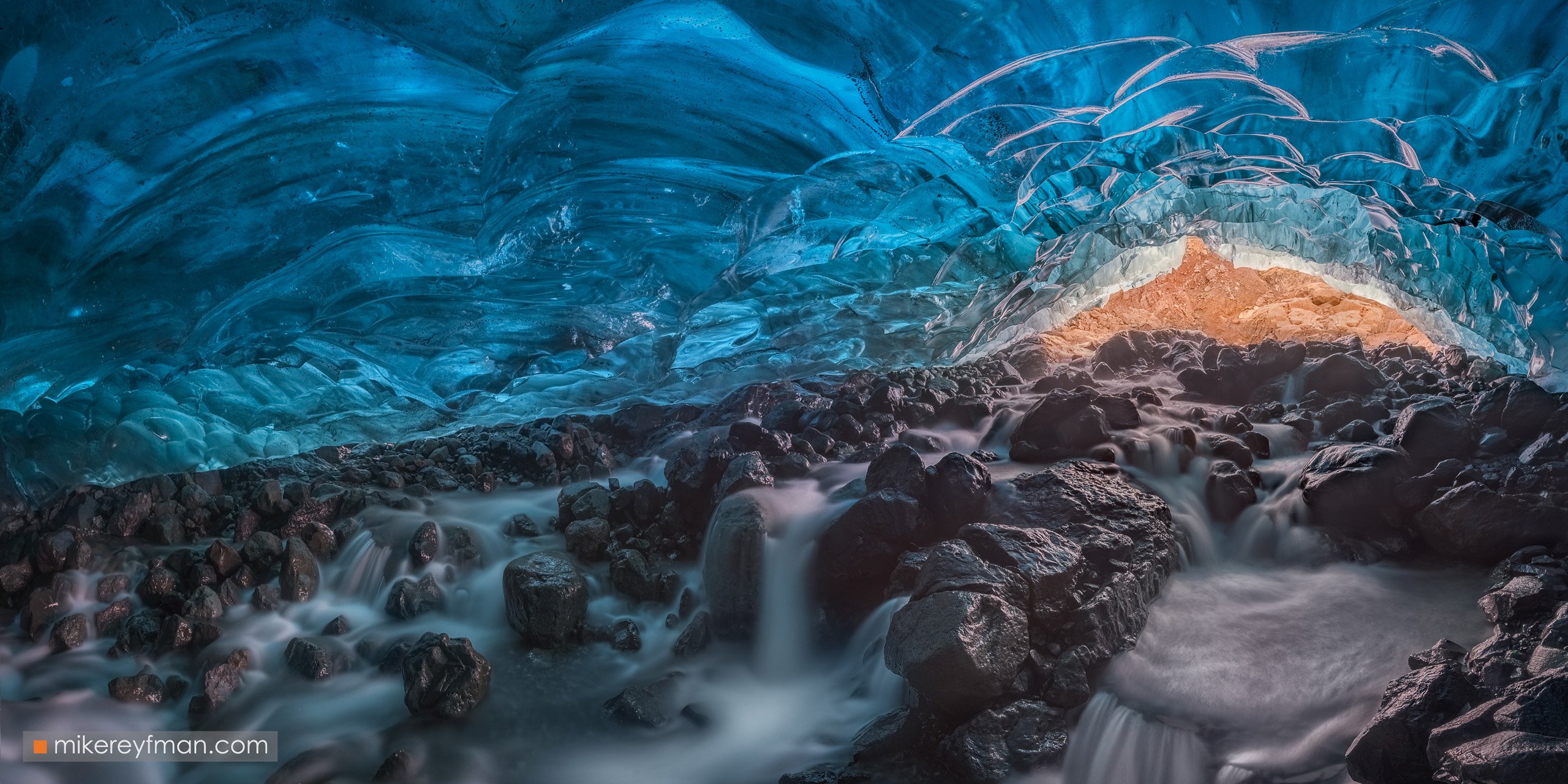 breidamerkurjokull, glacier, ice, cave, iceland, water, Майк Рейфман