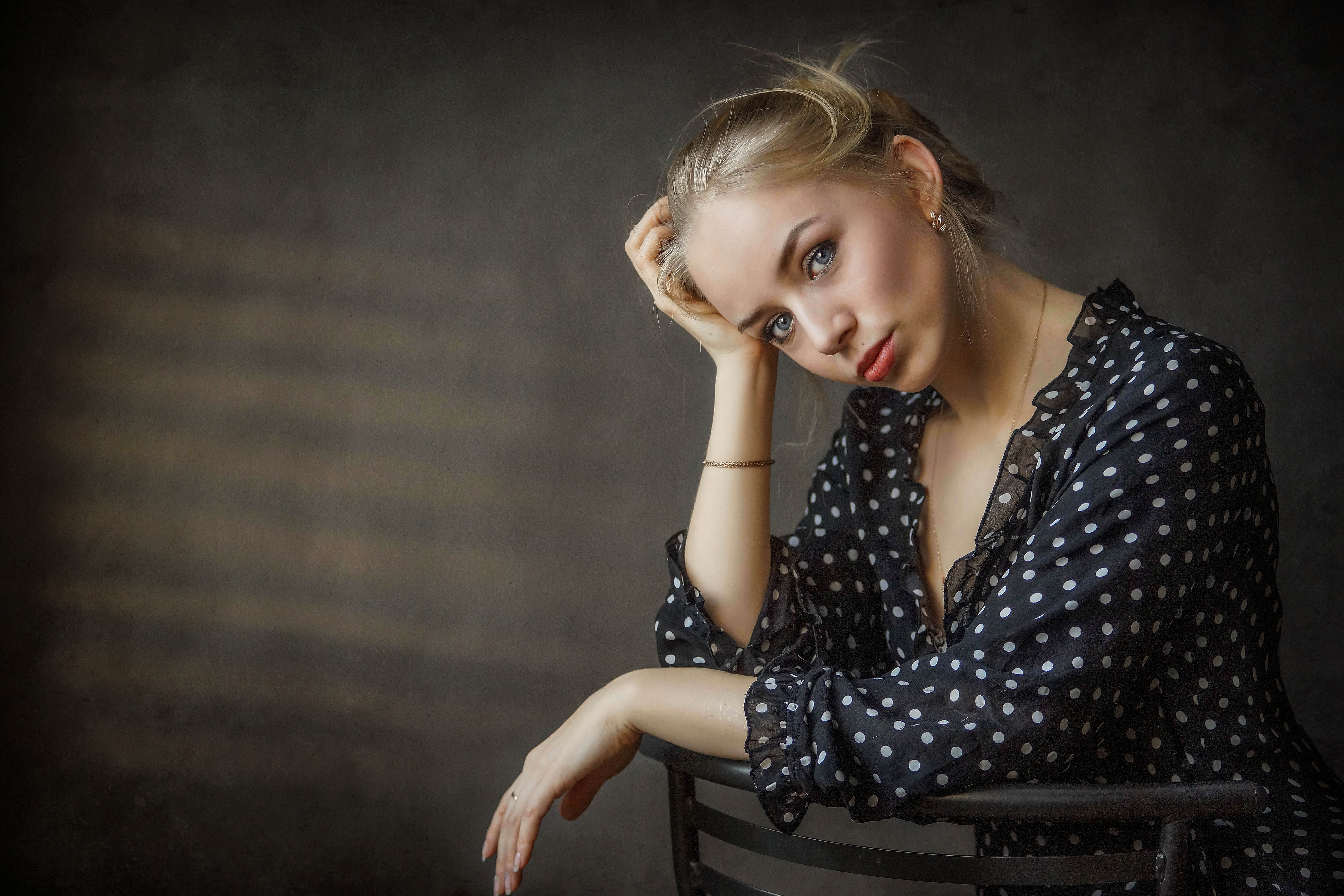 девушка, портрет, Илья Филимошин