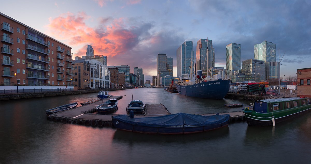 canary wharf, docklands, london, Skyscrapers, sunset, uk, закат, лондон, Небоскребы, Alex Darkside