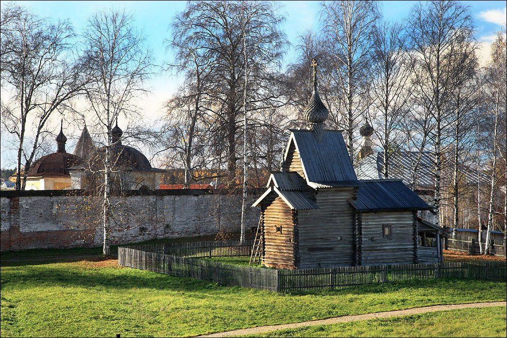 кирилло, белозерский, монастырь, деревянная, церковь, Victor Pechenev