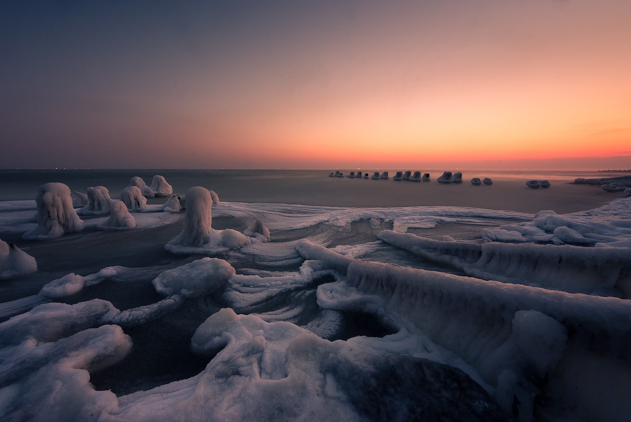 Ледяное море Одесса