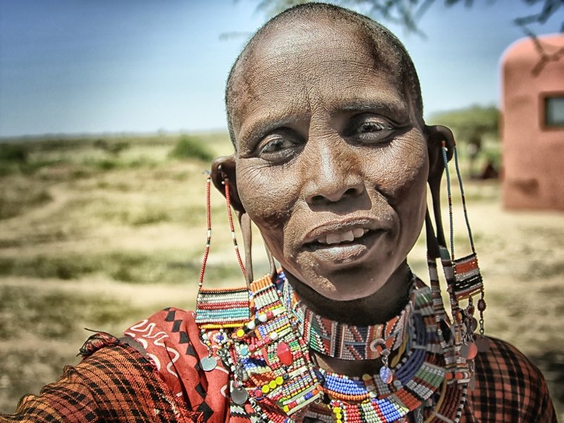 африка, масаи, женщина, кения, Вера Мурашкина