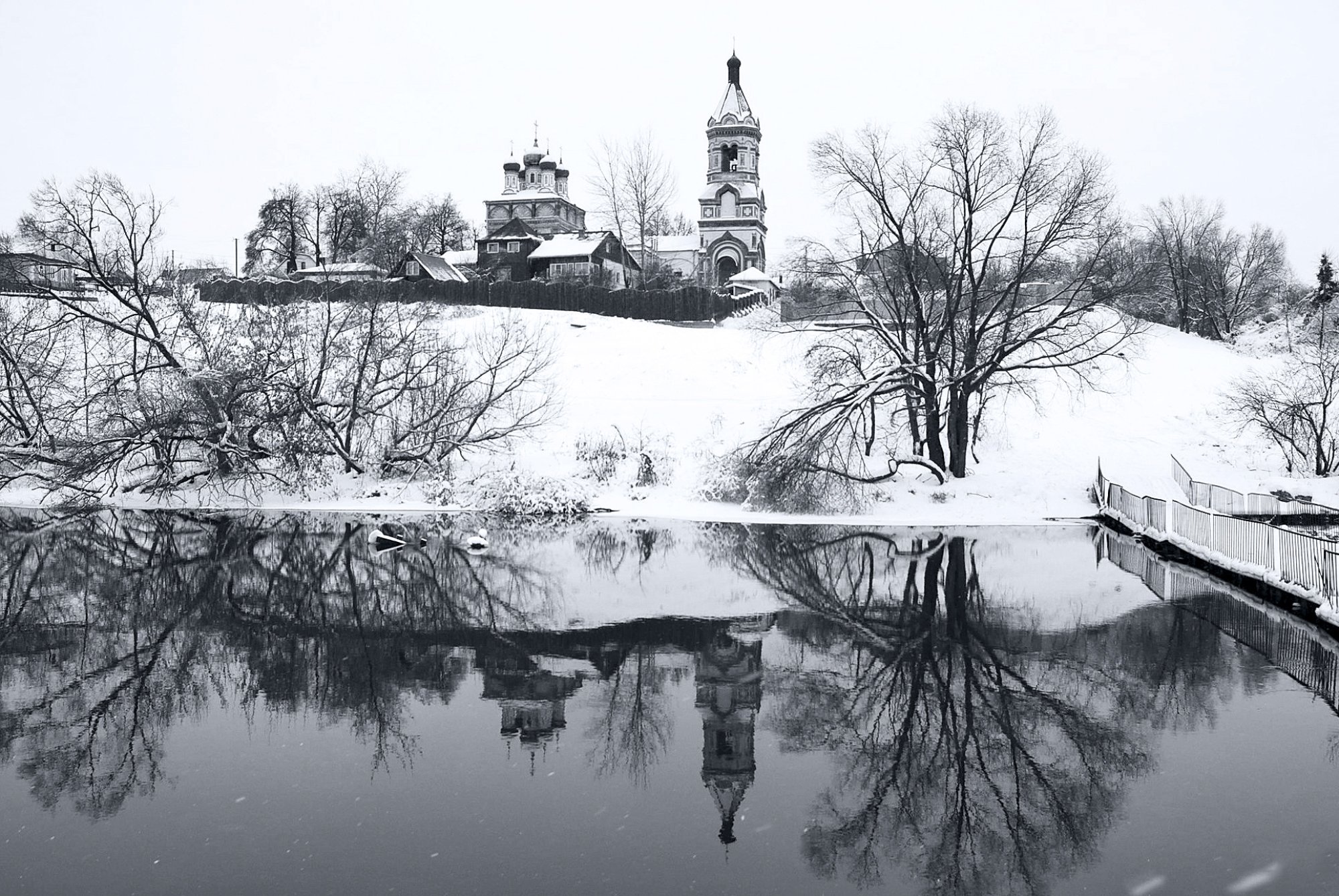 холод, отражение, храм , Владимир Штыриков