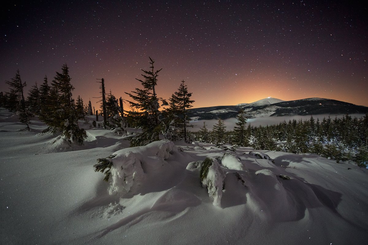 landscape,canon,night,winter, Iza i Darek Mitręga