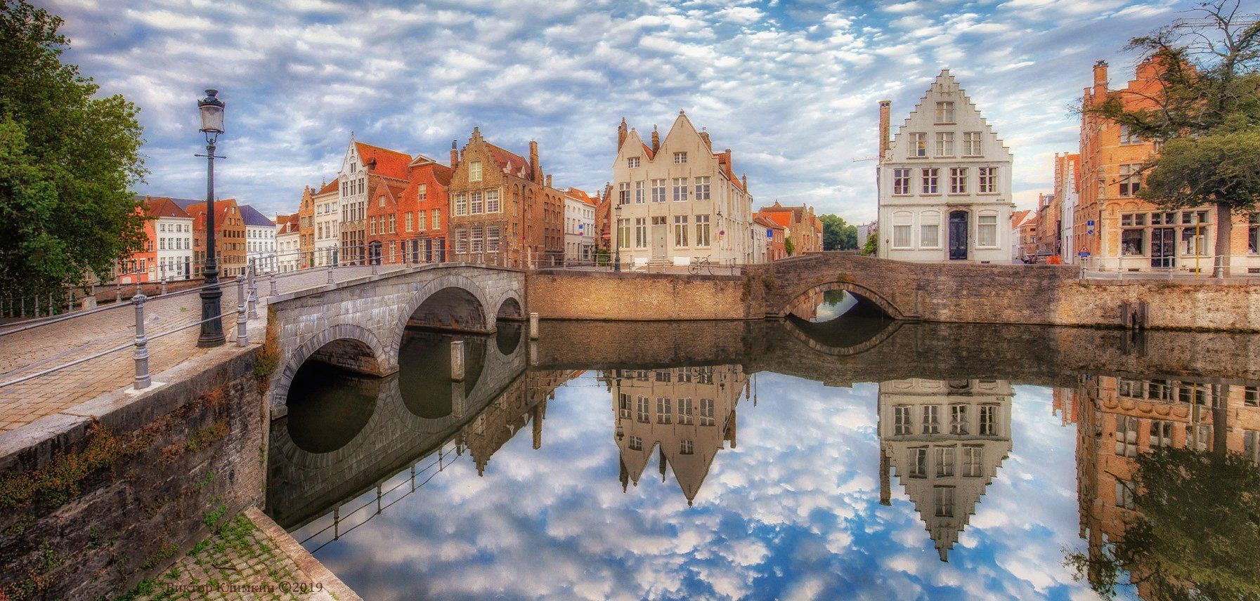 брюгге, бельгия, утро, brugge, bruges, belgique, belgien, Виктор Климкин