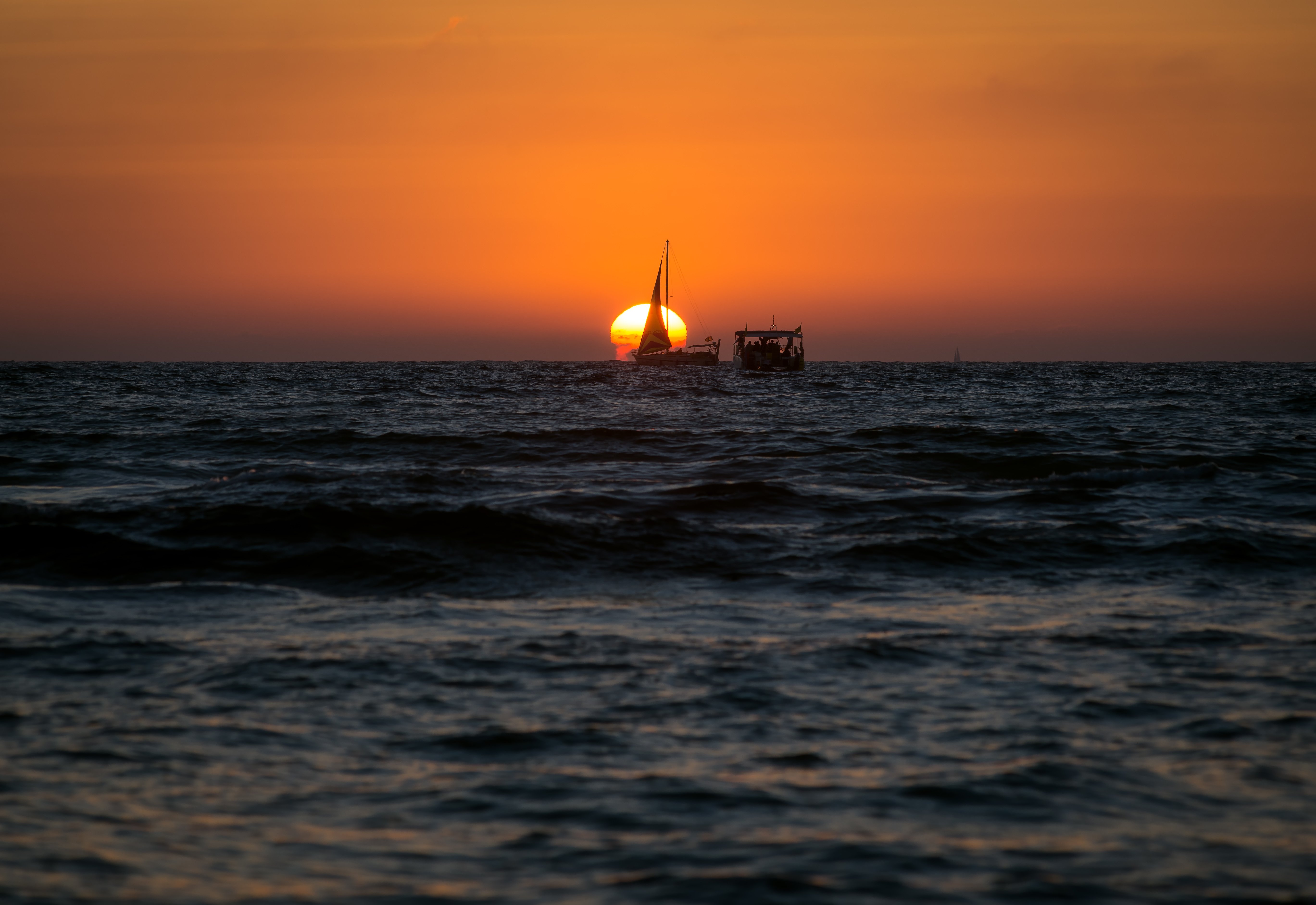 sea sun saill sunset travel boat fun, Егор Бугримов