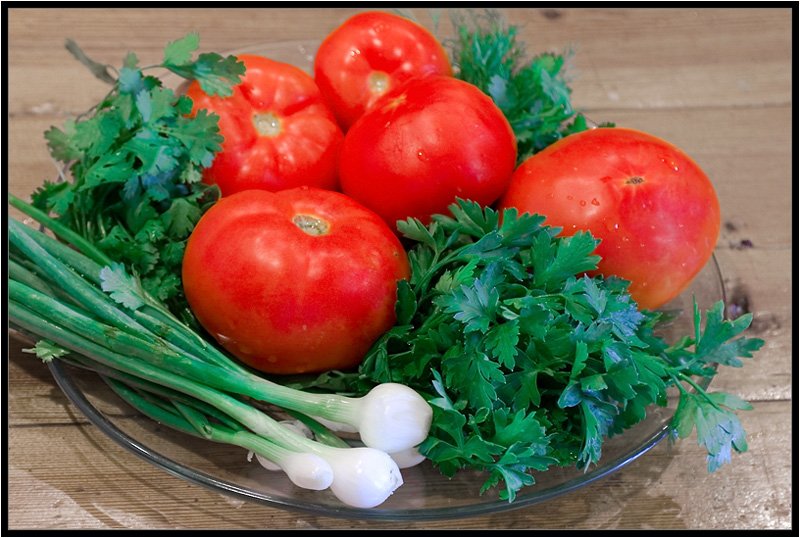 зелень,помидоры,лук,петрушка, Качурин Алексей