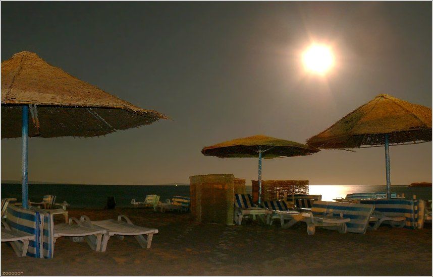 египет пляж море луна, Алексей (zooooom)