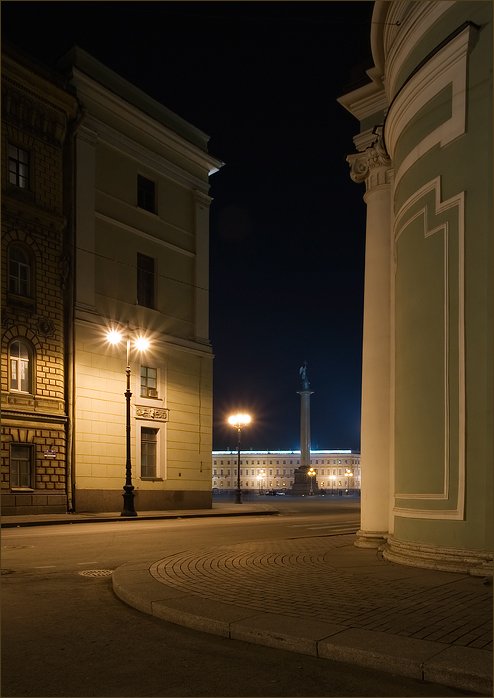 петербург, ночь, дворцовая, Kirill Shapovalov