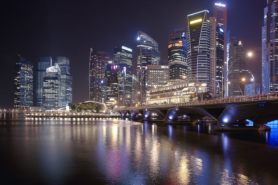 сингапур, город, азия, небоскребы, Sergey Balakirev