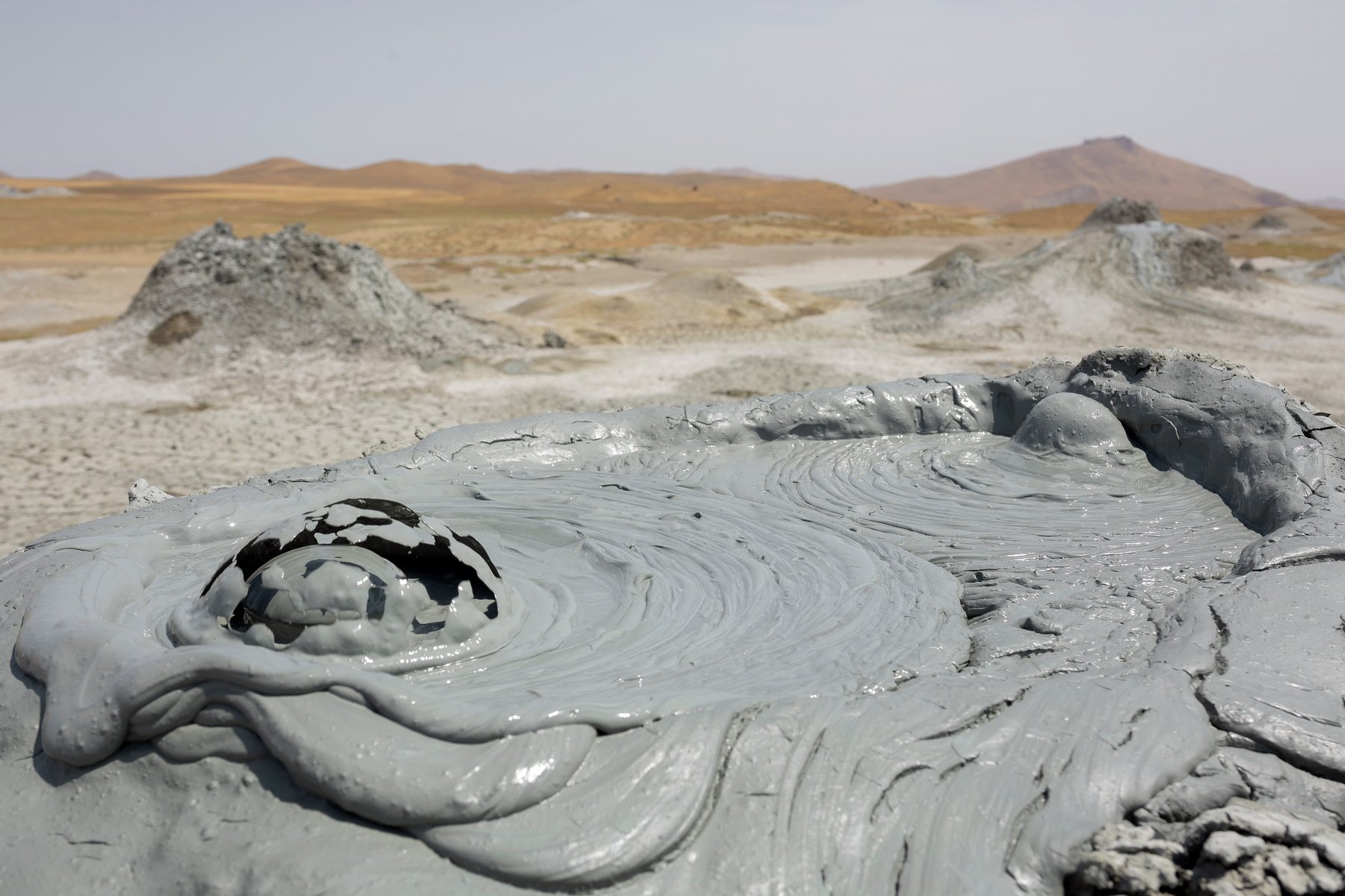 вулкан структура азербайджан грифон выброс грязь, Aleksandr Karyagin