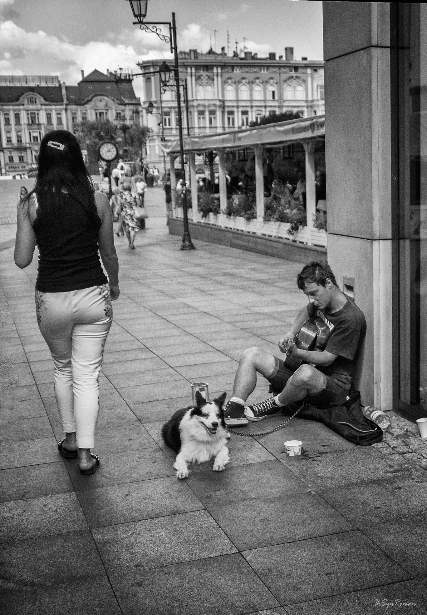 мужчина,женщина,собака,жанр,улица,портрет, Roma  Chitinskiy