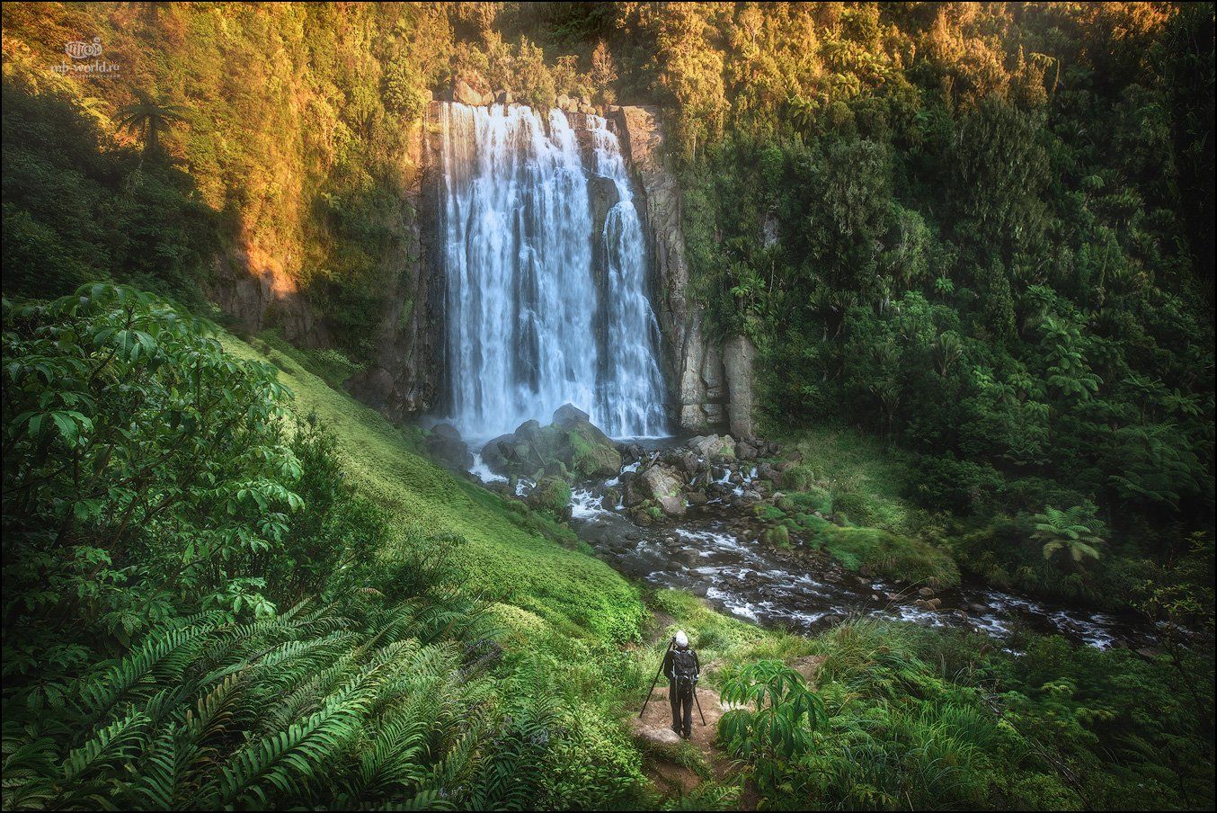 новая зеландия, водопад, пейзаж, северный остров, Mikhail Vorobyev